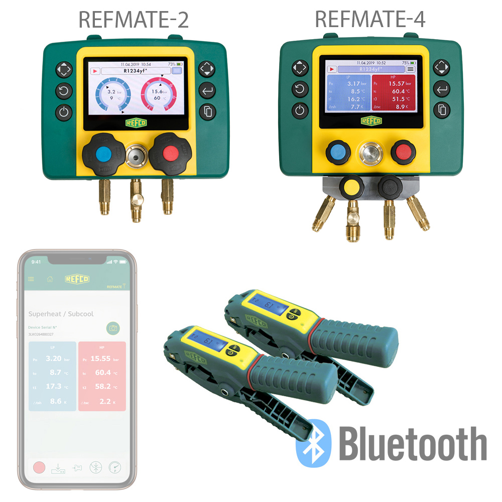 Цифровой манометрический коллектор Refco REFMATE — Refco